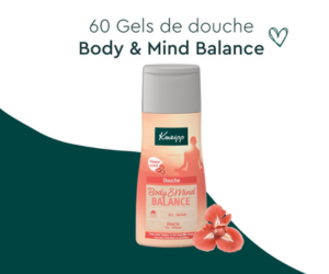 gel douche Body & Mind Balance Kneipp