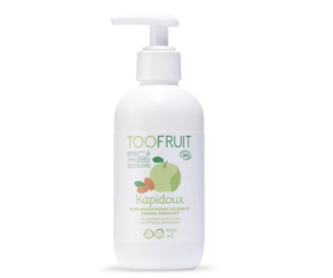 shampoing dermo-apaisant Kapidoux Toofruit
