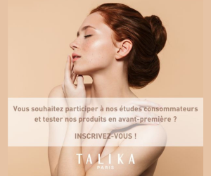 test gratuit soins de beauté Talika