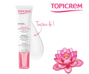 soin éclat contour des yeux HYDRA+ Topicrem