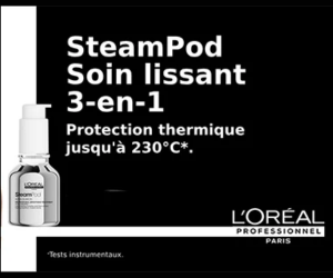 soin lissant professionnel SteamPod L'Oréal