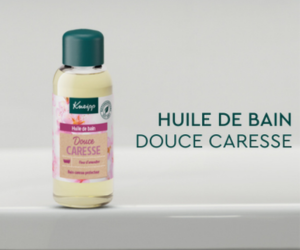 huile de bain Douce Caresse de Kneipp