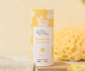 test déodorant stick Monoï Les Petits Prodiges