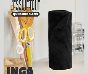 un essuie-tout réutilisable Inga