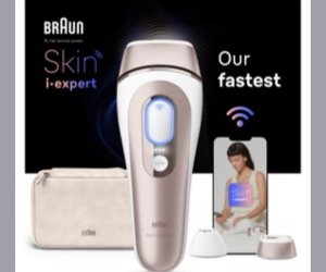 un épilateur électrique Braun