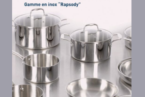 un lot de casseroles en Inox