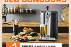 Cuisines Aviva une tireuse à bière de Krups