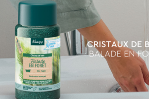 des cristaux de bain Balade en forêt Kneipp