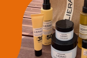 produits solaires de la marque Lierac