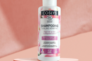 un shampooing sublime kératine cheveux fragilisés Coslys