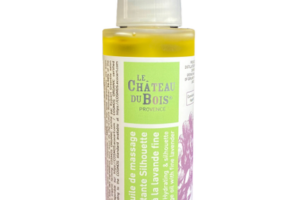 une huile de massage Le Château du Bois