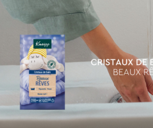 des cristaux de bain Beaux Rêves Kneipp
