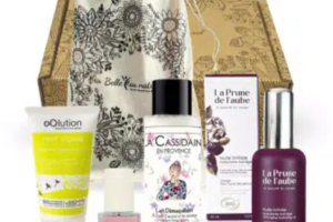 un coffret beauté Bonheur ensoleillé