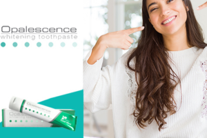 un dentifrice blanchissant Opalescence