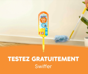 un kit plumeau Swiffer XXL avec recharges
