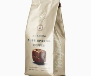 un pack de café Arabica en forme de cubes Verified Coffee