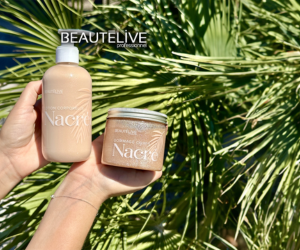 Lait et gommage corps nacré de Beautélive