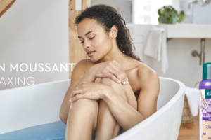 un bain moussant à la lavande Relaxing de Kneipp