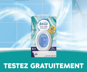 un désodorisant Febreze Petit Coin Badkamer