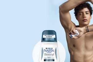 un détranspirant pour Homme Resixyl de Narta