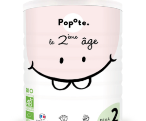 une boîte de lait infantile 2ᵉ âge Popote