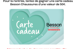 une carte-cadeau de 50 €