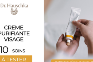 une crème purifiante visage de Dr. Hauschka