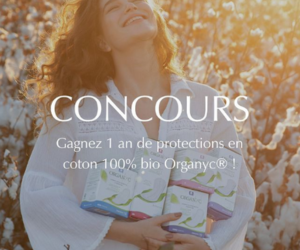 lot de protections hygiéniques 100 % coton
