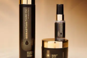 routine capillaire Dark Oil de Sebastian Professional