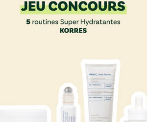 routine super hydratante de Korres