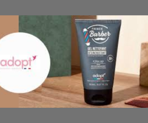 un gel nettoyant désincrustant Adopt’