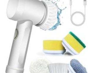 une brosse de nettoyage électrique