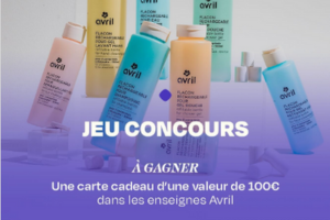 carte cadeau Avril Cosmétiques de 100 €
