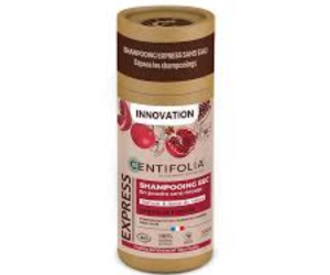 shampoing sec sans rinçage grenade de Centifolia