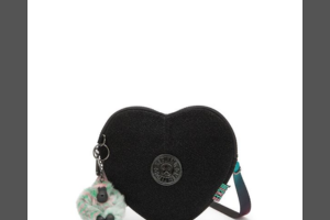 Kipling sac à main cœur noir