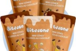 biscuits au chocolat Bitecone