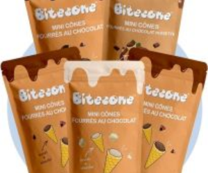 biscuits au chocolat Bitecone