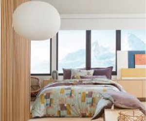 parure de lit Urban Fjord Blanc Des Vosges