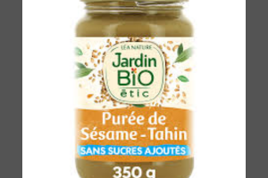 purée sésame-tahin bio de Jardin Bio étic