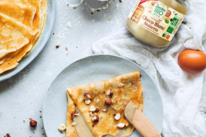 pâte à tartiner au chocolat blanc et noisette Jardin BiO étic