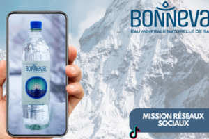 bouteille d'eau minérale plate Bonneval