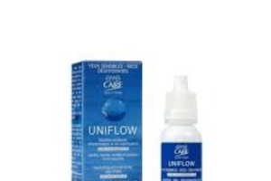 flacon de gouttes oculaires Uniflow d’Eye Care Cosmetics