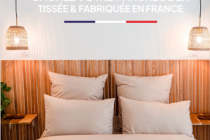 Dejorine parure de lit en percale de coton