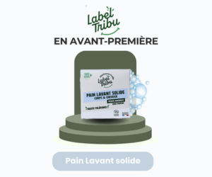 pain lavant solide corps et cheveux de Label Tribu