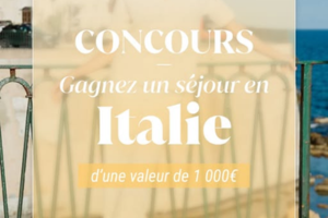 Bréal séjour en Italie d’une valeur de 1000 €