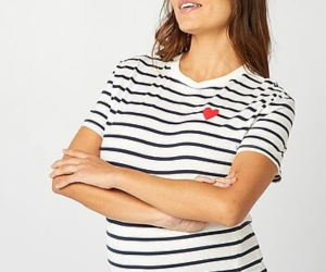 T-shirt d'allaitement léopard de Kiabi