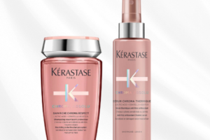 Vog Coiffure routine capillaire Chroma Respect de Kérastase