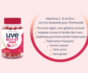 gummies UVE Boost Immunité de Crinex