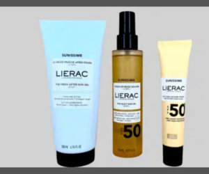 1 lot de 3 produits solaires Lierac