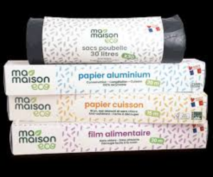 duo papier cuisson et papier aluminium Ma Maison éco